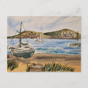 Beach Postcard