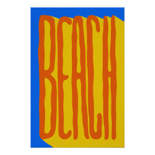 Beach Poster