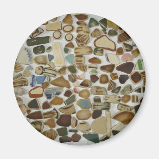 beach pottery magnet