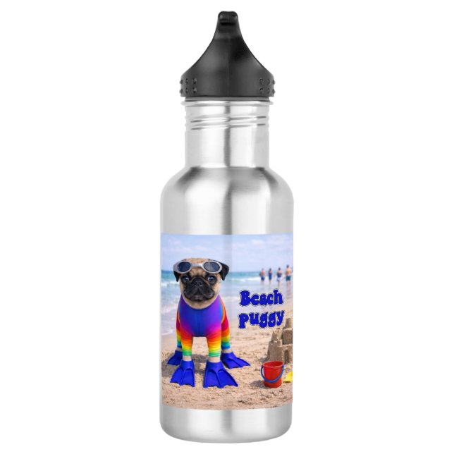 Beach Puggy 532 Ml Water Bottle (Right)