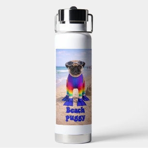 Beach Puggy Water Bottle