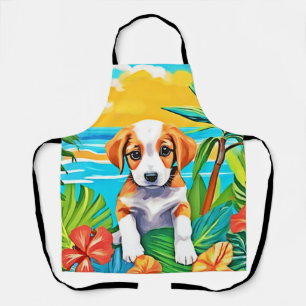 Beach Pup Paradise View Apron