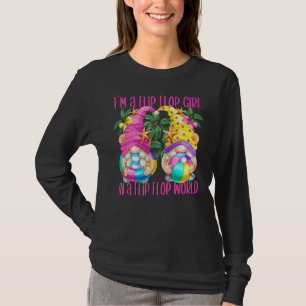 Beach Quote For Women And Flip Flop Girls Summer G T-Shirt