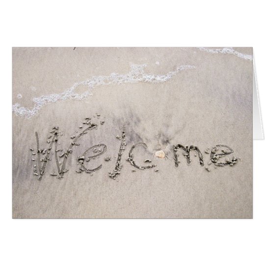 Beach Rentals Welcomes Card