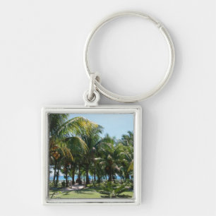 Beach resort key ring