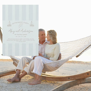 Beach Retirement Party Invitation