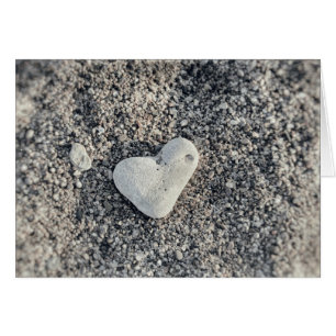 Beach Rock Heart Shaped Stone Natural Rock Love