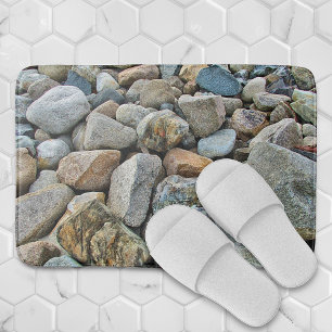 Beach Rocks Bath Mat