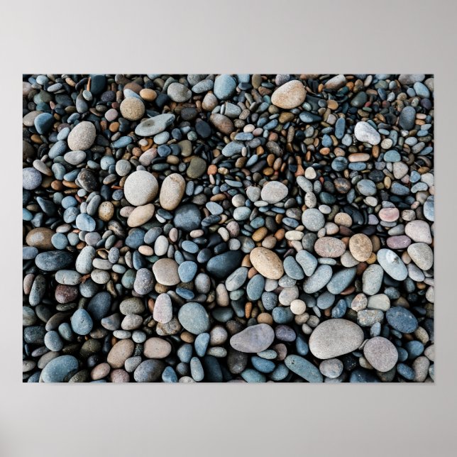 Beach Rocks Print, Value Poster Paper (Semi-Gloss) (Front)