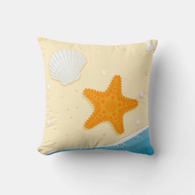 Beach Room Pillow (Front)