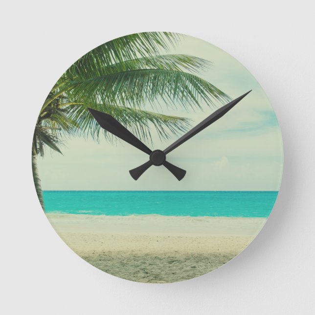 Beach Round Clock (Front)