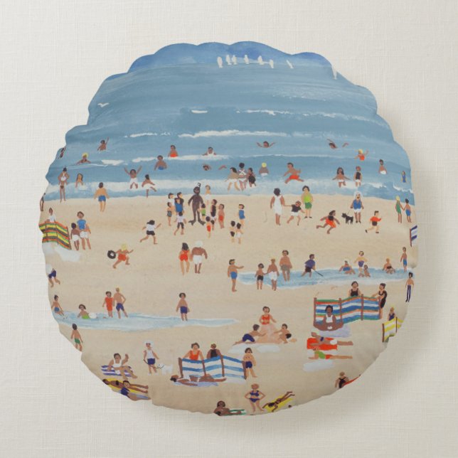 Beach Round Cushion (Front)
