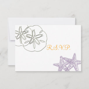 Beach RSVP Invitations