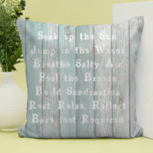 Beach Rules Rustic