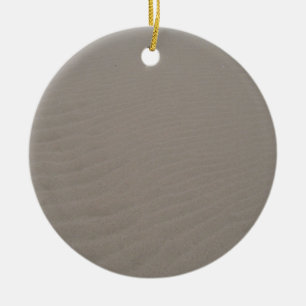 Beach Sand Ceramic Ornament