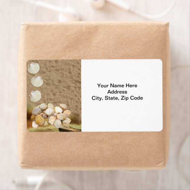 Beach Sand Clams  Labels (Insitu)