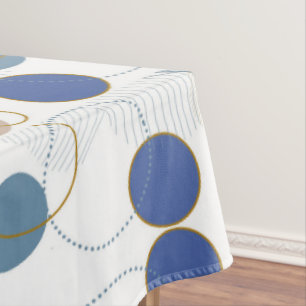  Beach Sand Colour Dots Tablecloth