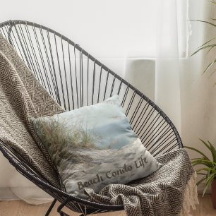 Beach Sand Dune Scene Cushion