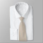 Beach Sand Ivory Tan Mid Century Solid Colour Tie<br><div class="desc">Neck Tie business suit and casual fun fashion statement apparel attire accessory printed with Beach Sand Ivory Tan Classic 1970's Mid Century Retro Vintage Solid Colour Design by TheFabricSeal print on demand shop at Zazzle.com #ZazzleMade https://www.zazzle.com/store/thefabricseal Elevate and upgrade your style with our extensive lineup sophisticated silky finish neckties designed...</div>