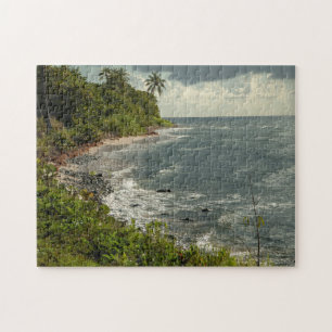 Beach Sand Ocean Nature Tropical Paradise Jigsaw Puzzle