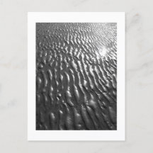 Beach Sand Ripples  Postcard