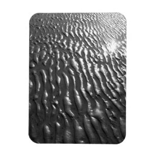 Beach Sand Ripples Postcard Magnet