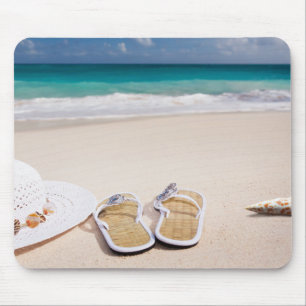 Beach, Sand, Sea Mouse Pad