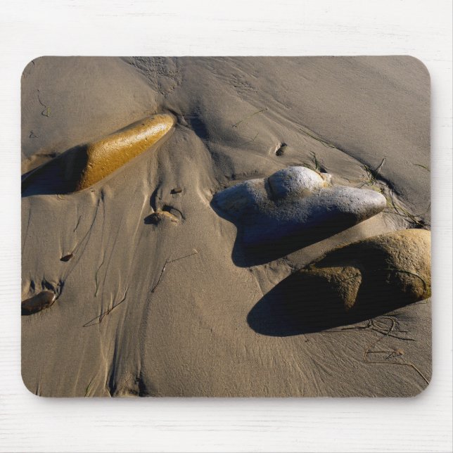 Beach/Sand/Stones/Rocks/Pebbles Mouse Pad (Front)