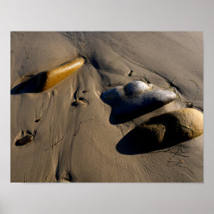 Beach/Sand/Stones/Rocks/Pebbles Poster