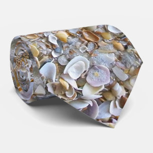 Beach Sand, Tiny Shells, St. Augustine Beach Tie