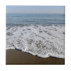 Beach/Sand/Waves Ceramic Tile