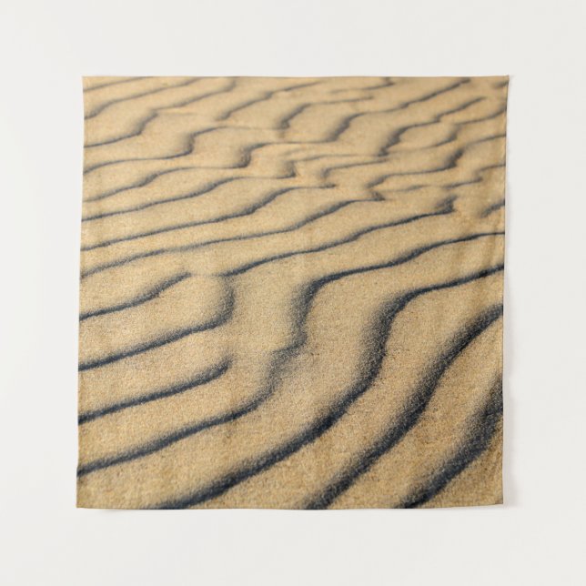 Beach sand waves sand dunes sandy tapestry (Front)