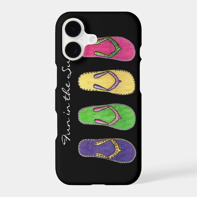 Beach Sandals iPhone 7 case (Back)