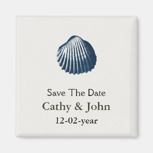 beach Save the date magnet