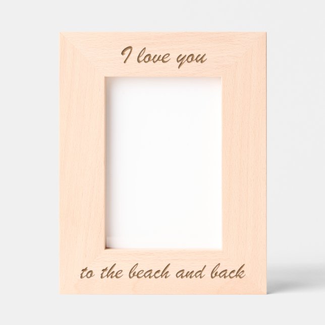 Beach Saying Etched Frames (Front)