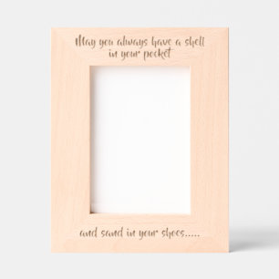 Beach Saying Etched Frames