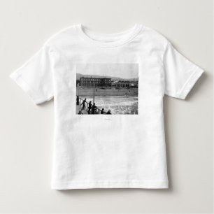 Beach Scene at Seaside, Oregon Photograph Toddler T-Shirt