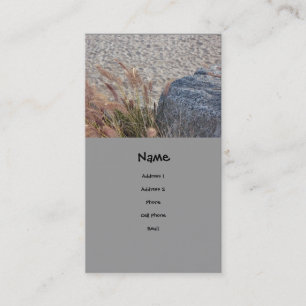 Beach Scene Business Card