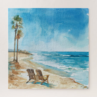 Beach Scene Jigsaw Puzzle