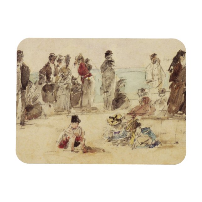 Beach Scene Magnet (Horizontal)