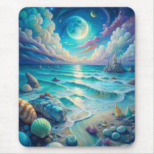 Beach Scene Mouse Pad