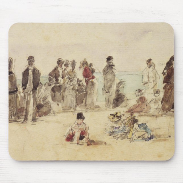 Beach Scene Mouse Pad (Front)