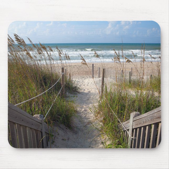 Beach Scene Mouse Pad (Front)