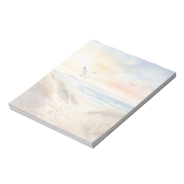 Beach Scene Notepad (Rotated)
