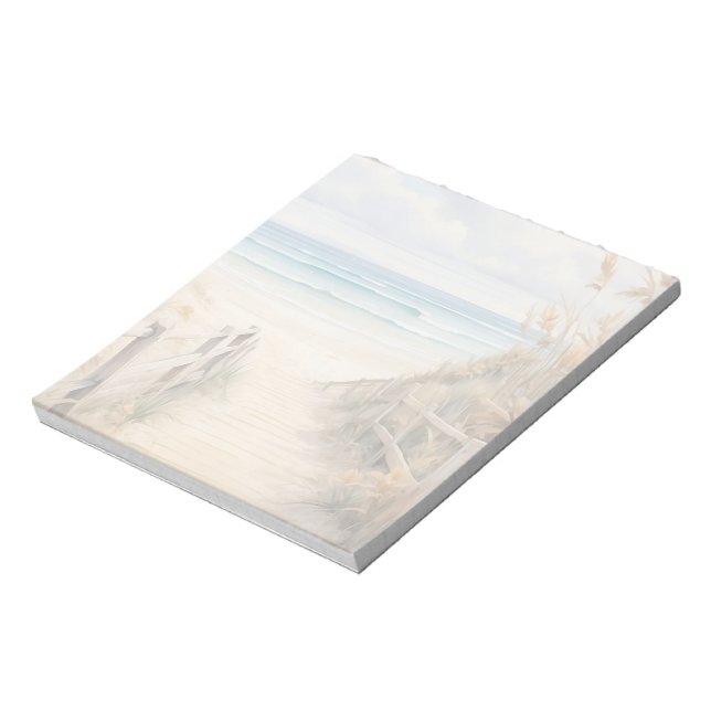 Beach Scene Notepad (Rotated)