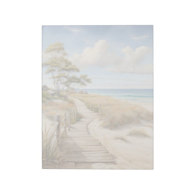 Beach Scene Notepad (Rotated)