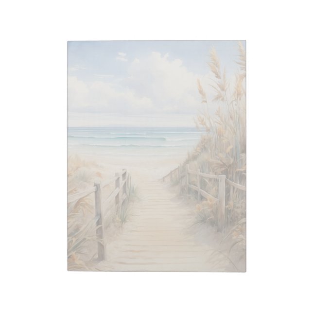 Beach Scene Notepad (Rotated)