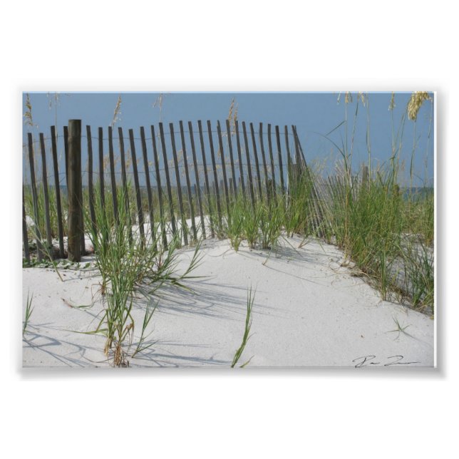 Beach Scene Photo Print (Front)