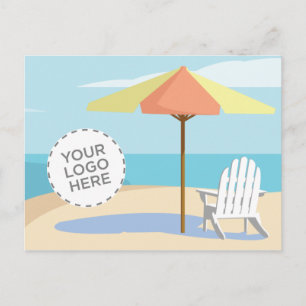 Beach Scene Postcard