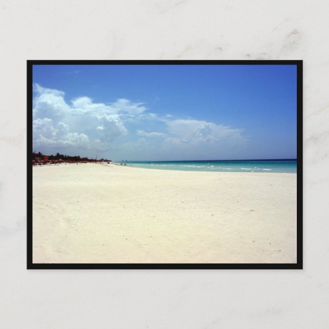 beach scene postcard (Front)